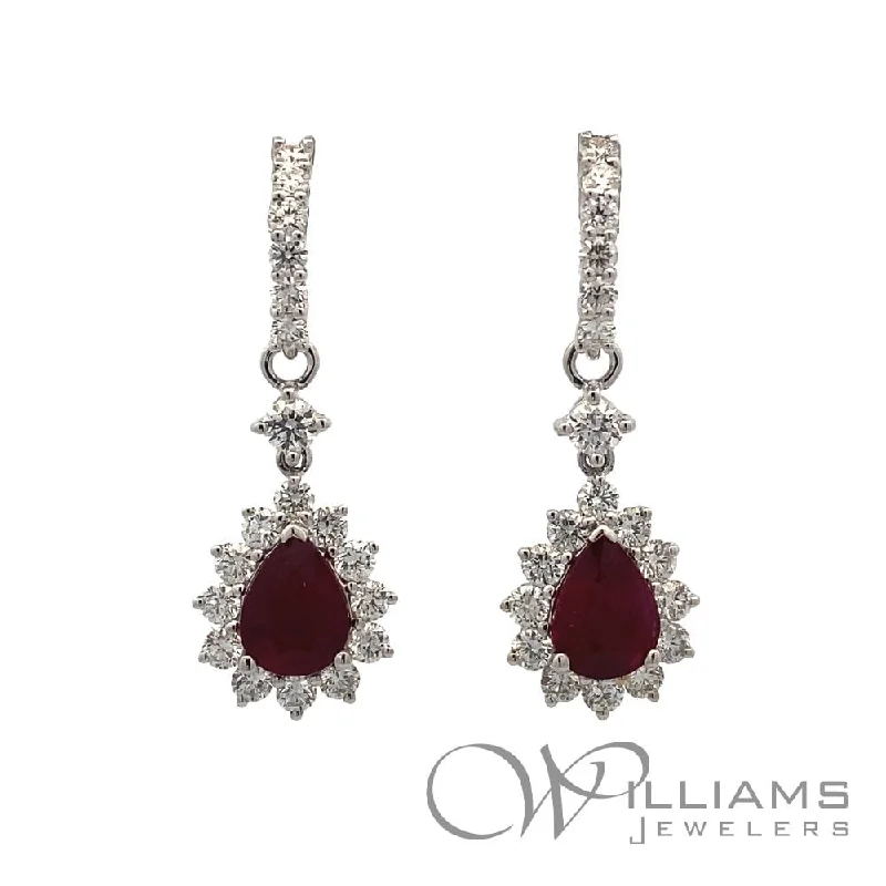 Williams Signature 18 Karat Ruby Earrings