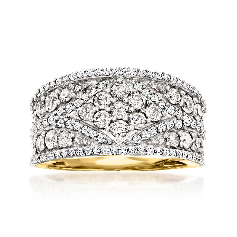 Ross-Simons Diamond Ring in 14kt Yellow Gold