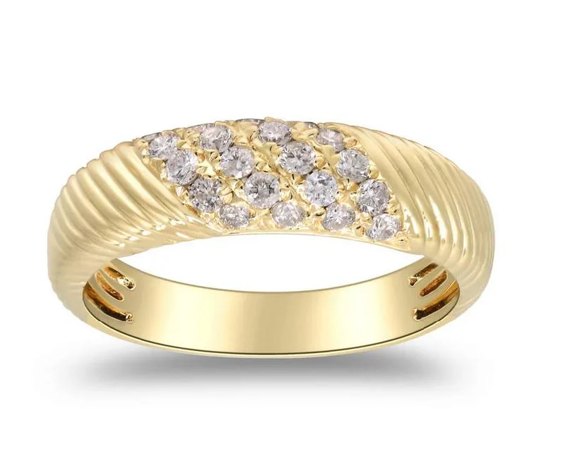 14K DIAMOND RING/BAND