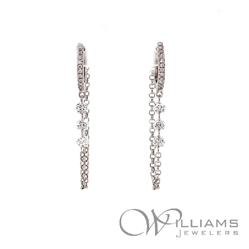 Brevani 14 Karat Diamond Earrings