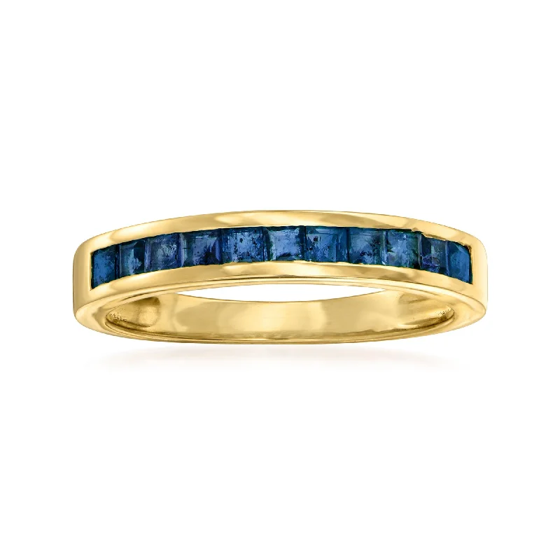 Ross-Simons Sapphire Ring in 14kt Yellow Gold