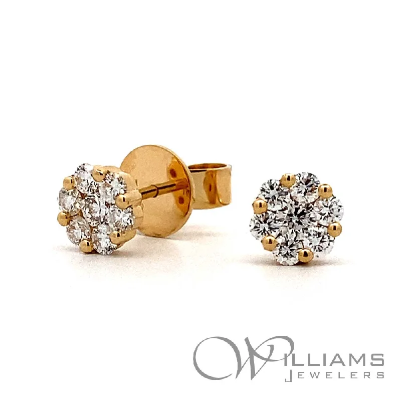 Williams Signature 18 Karat Diamond Earrings