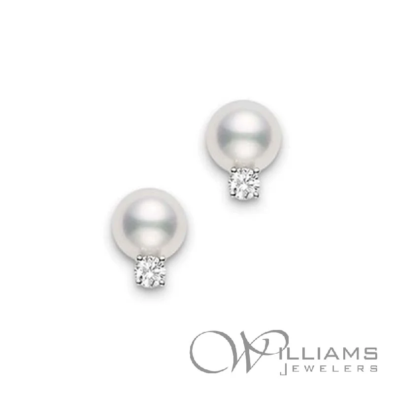 Mikimoto 18 Karat Pearl Earrings