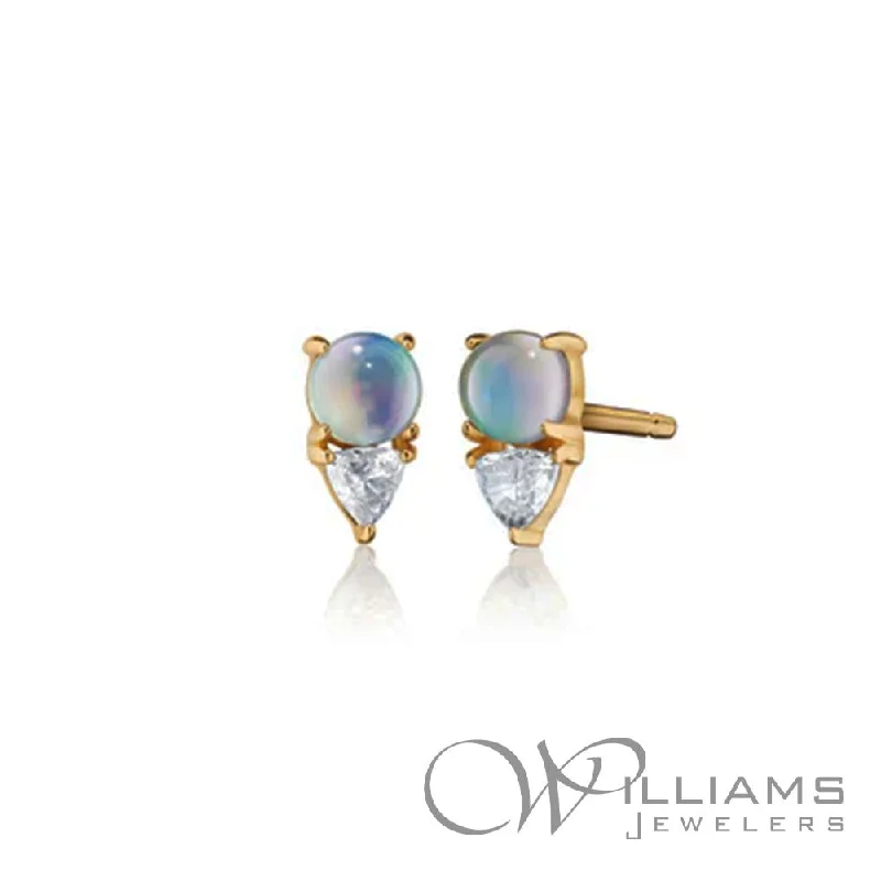 Monica Rich Kosann 18 Karat Opal Earrings