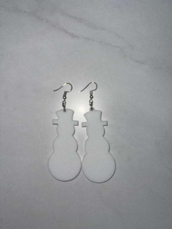 SNOWMAN EARRINGS