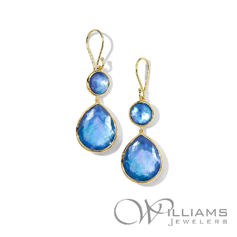 Ippolita Rock Candy 18 Karat Lapis Earrings