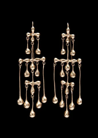 Small Georgian Chandelier Earring