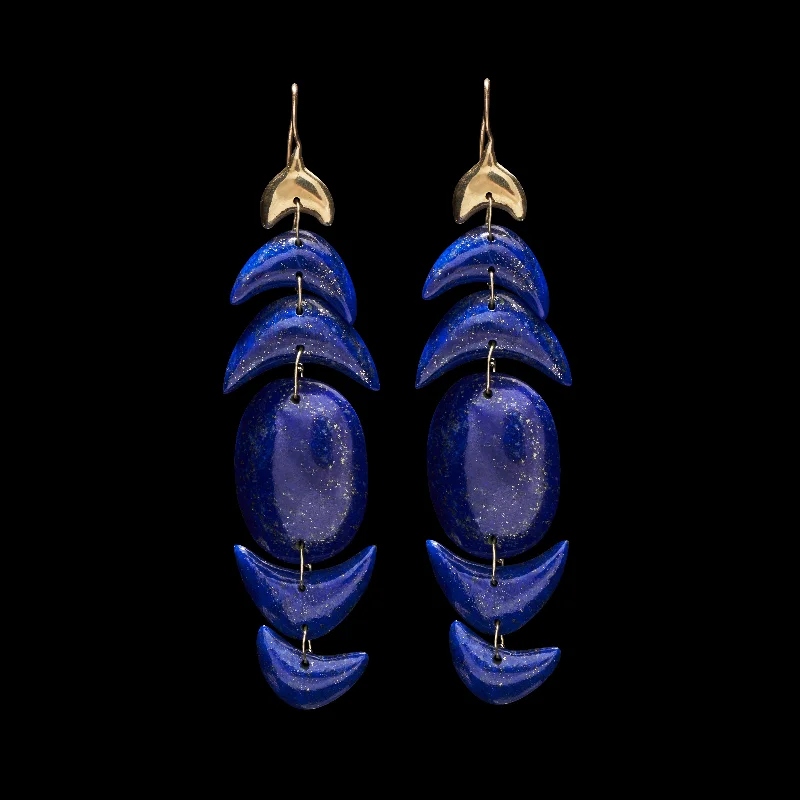 Double Peacock Earring