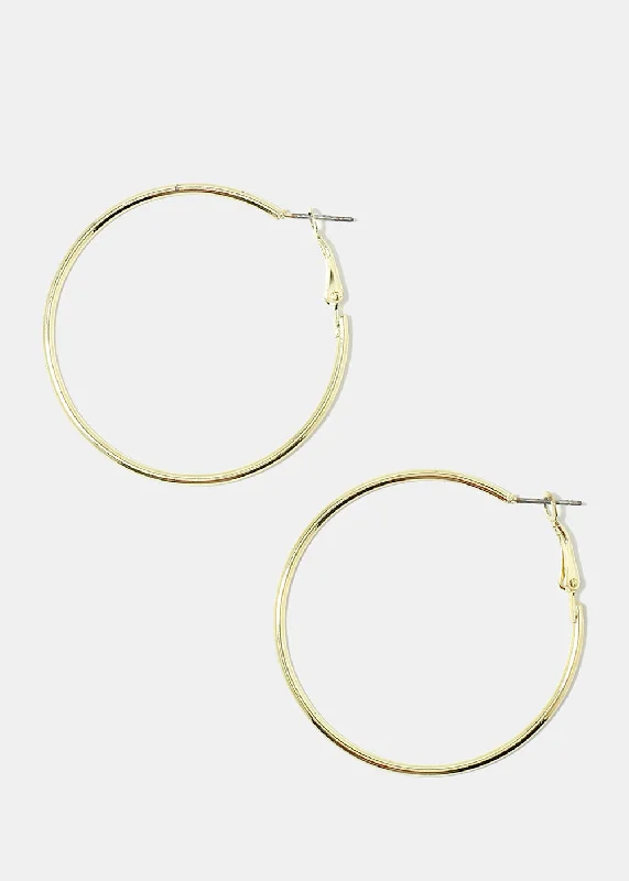 Gold Hoop Earrings