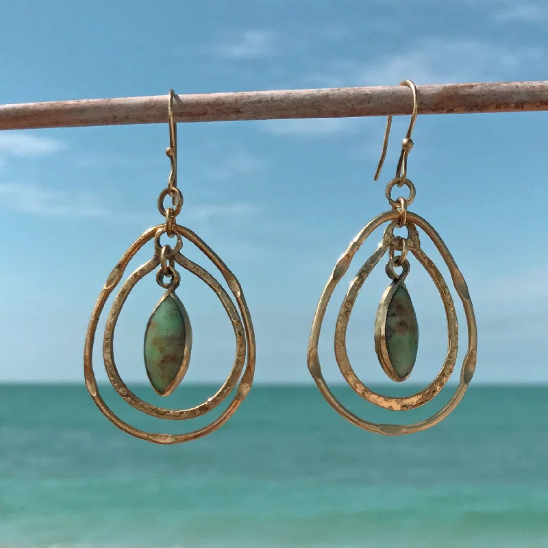 Ocean Breeze Earrings, Chile