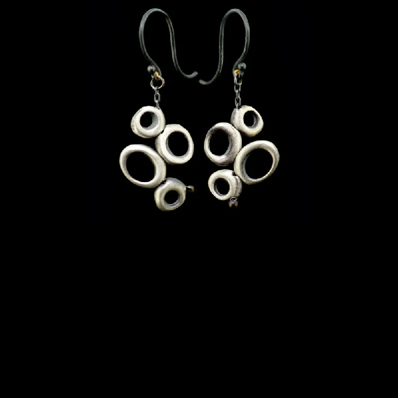 Small Dancing Ovals Earring