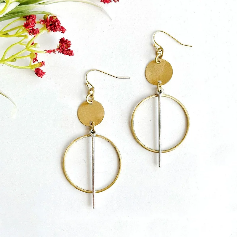 Swinging Pendulum Earrings, India