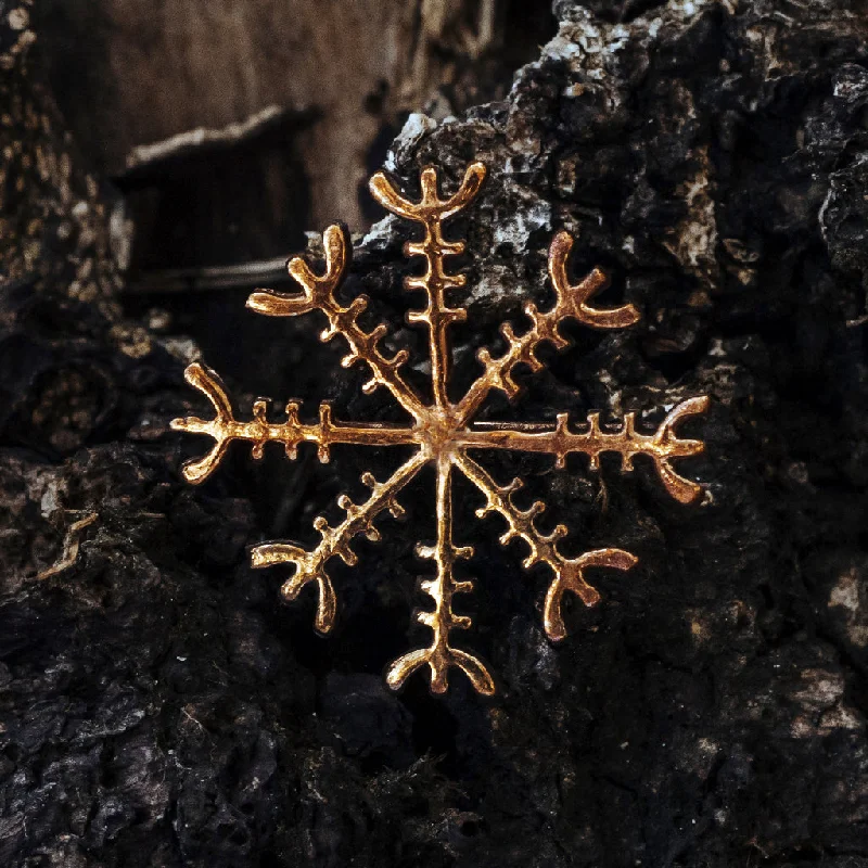 Aegishjálmur Pendant, Bronze