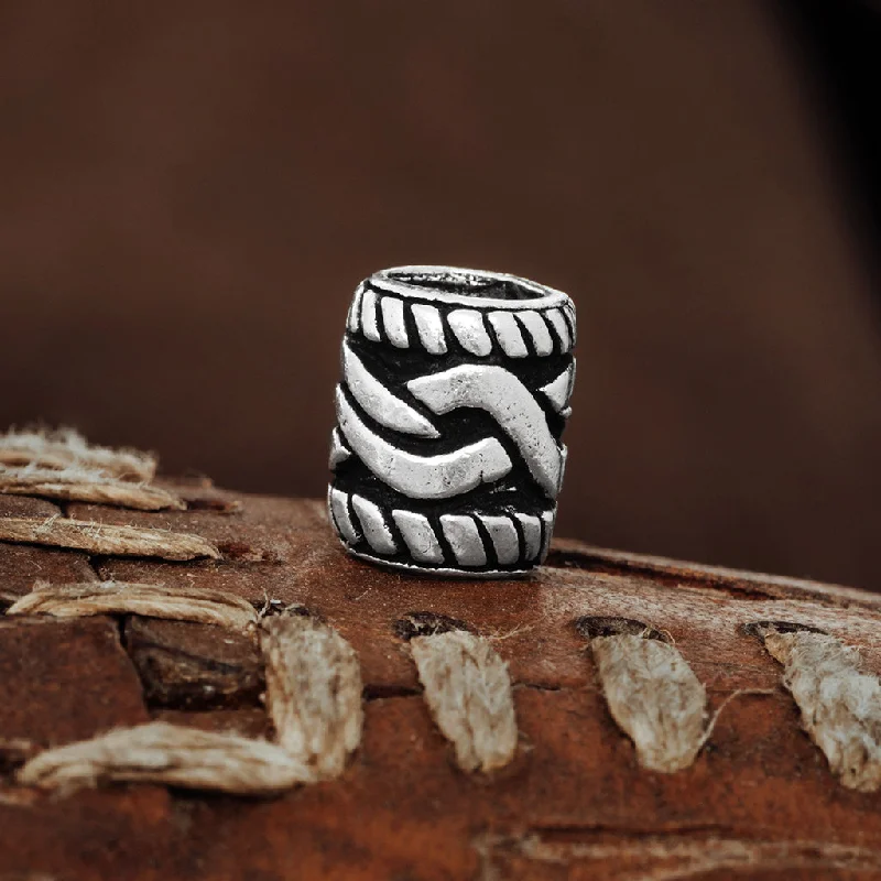 Beard Bead, Silver