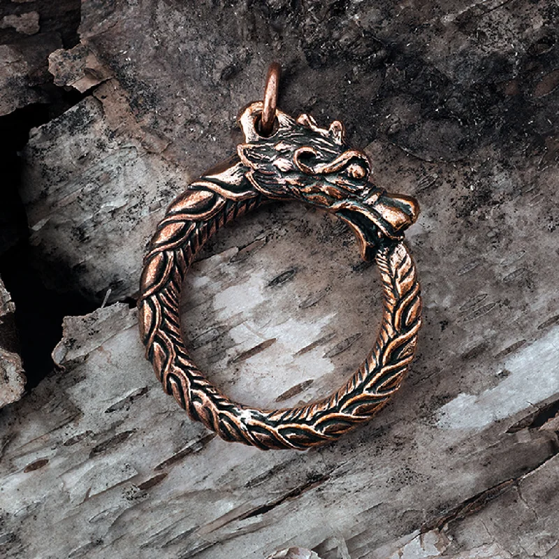 Jörmungandr Amulet, Bronze