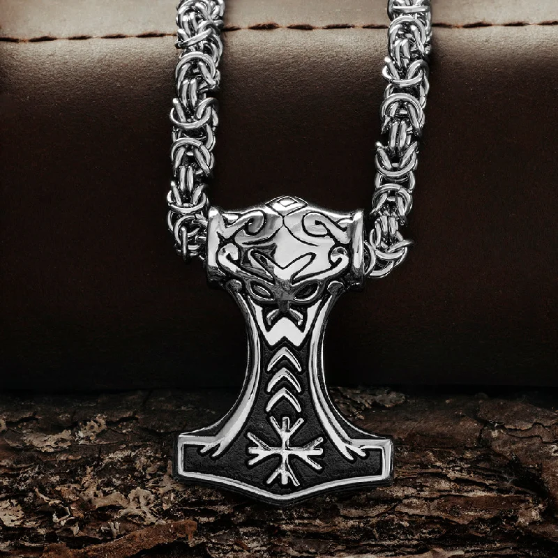 King Chain Mjolnir, Stainless Steel