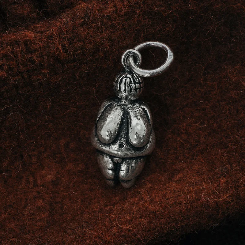 Mother Goddess Pendant, Silver