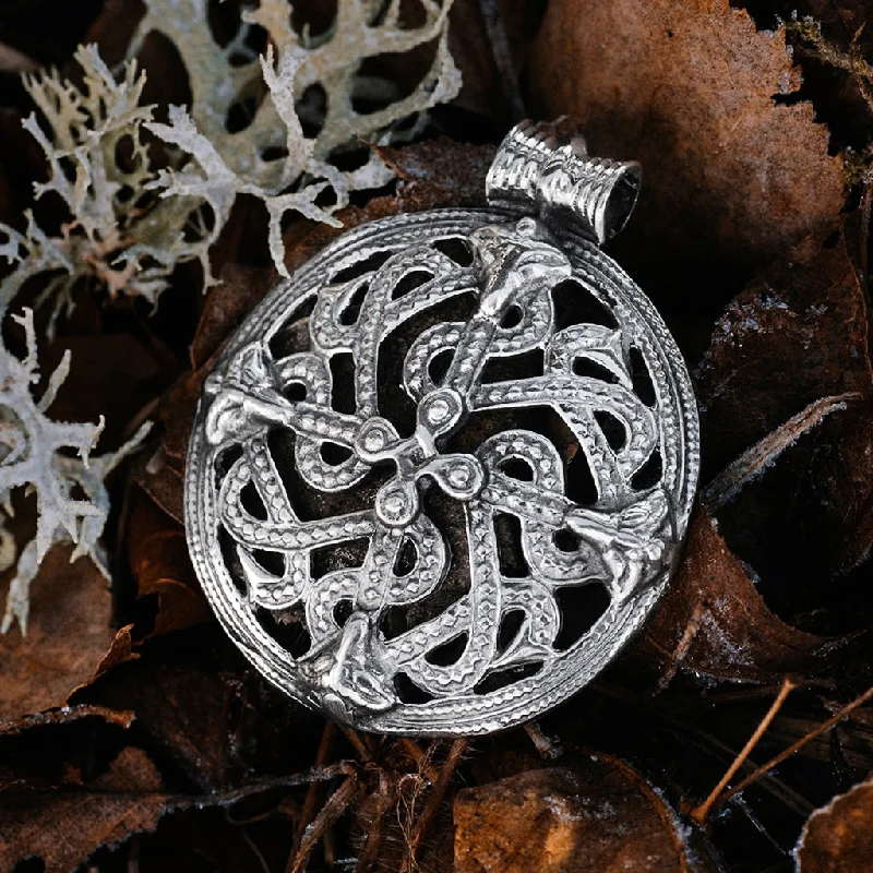 Shield Amulet, Silver