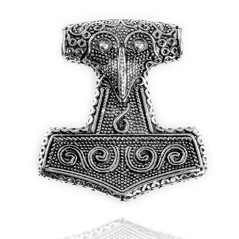 Skane Thor's Hammer, Large, Silver