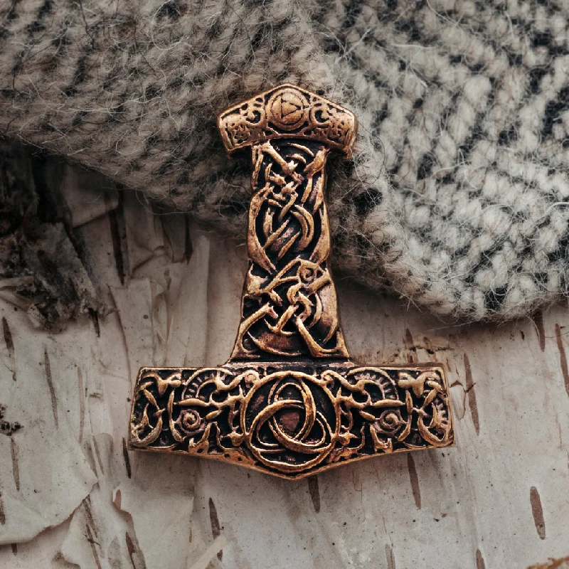 Triquetra Thor's Hammer, Bronze