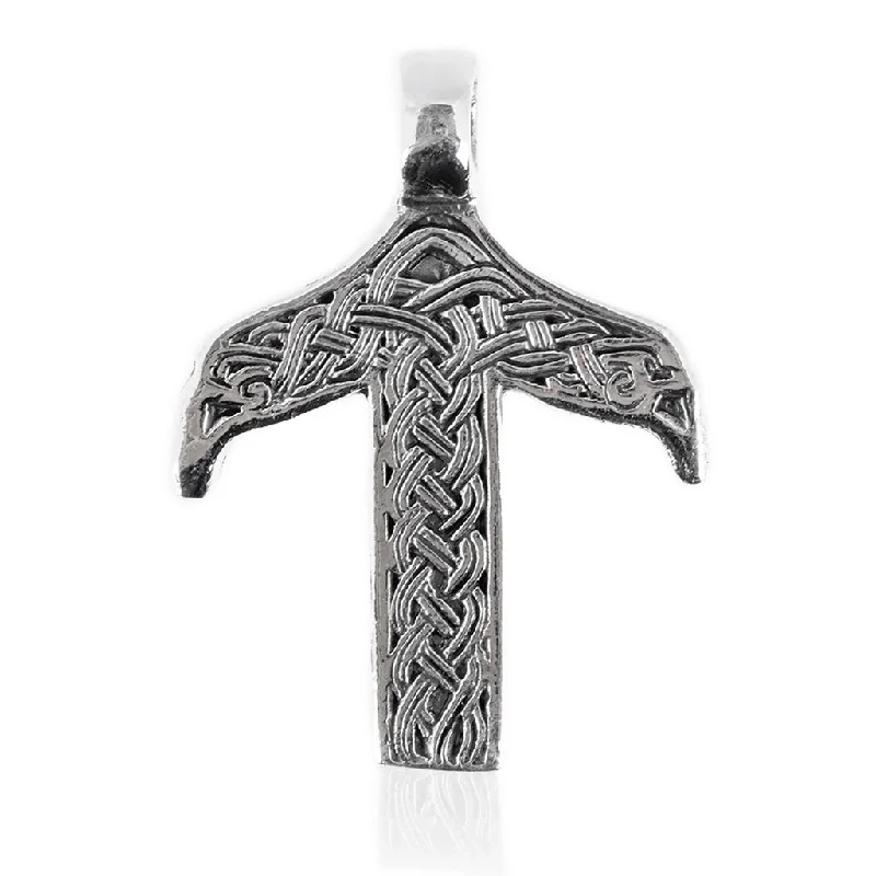 Tyr Pendant, Silver