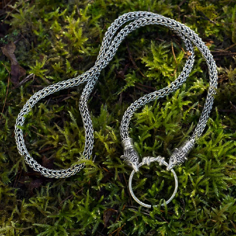 Valhalla Bear Chain, Silver