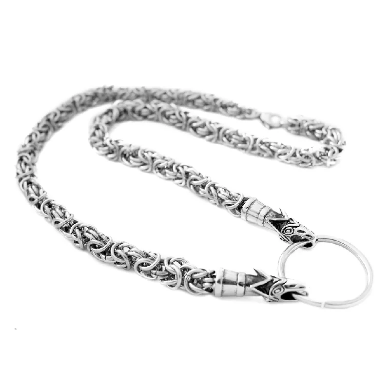 Wolf King Chain, Stainless Steel