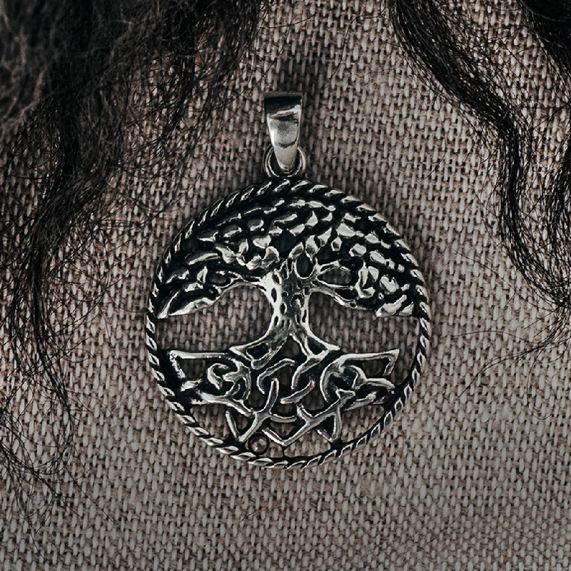 Yggdrasil Pendant, Silver