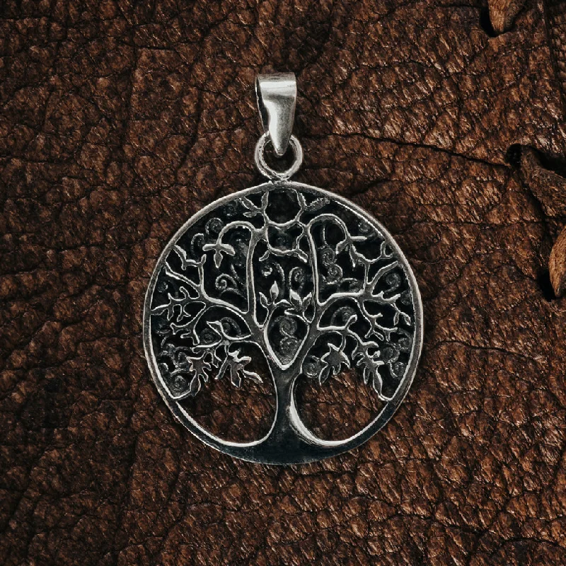 Yggdrasil Pendant, Silver